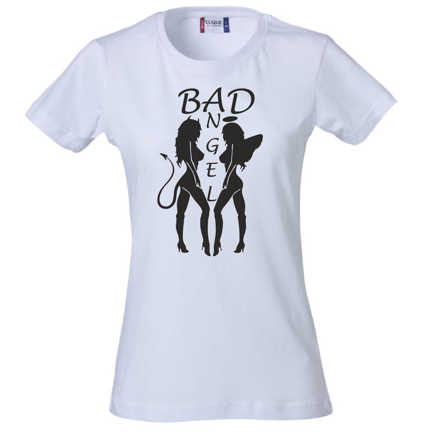 T-Shirt Donna “Bad Angel” Maglietta Manica Corta – PS 28870-006-BS