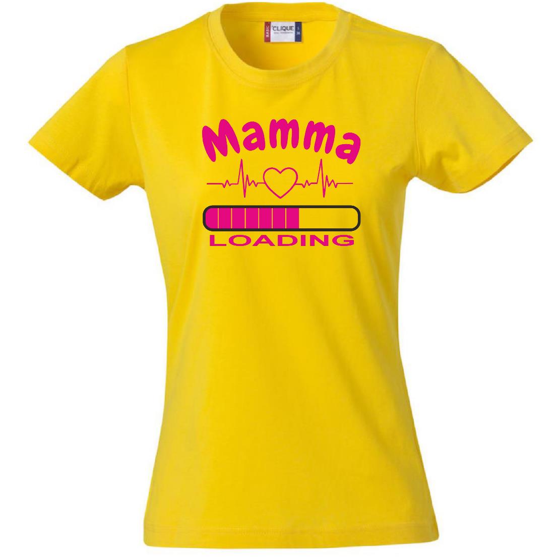 T-Shirt Personalizzabile Donna “Mamma loading...” – Festa della mamma – PS 28870-018