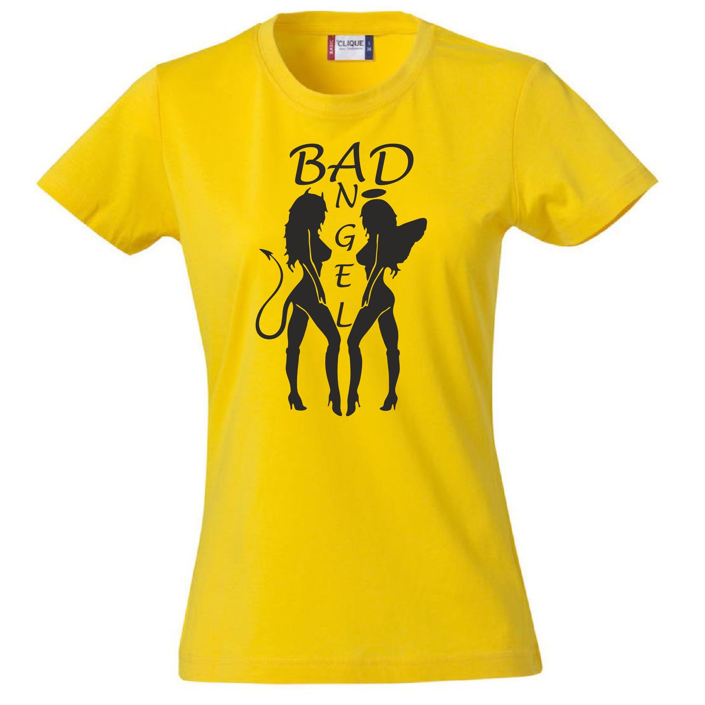 T-Shirt Donna “Bad Angel” Maglietta Manica Corta – PS 28870-006-BS