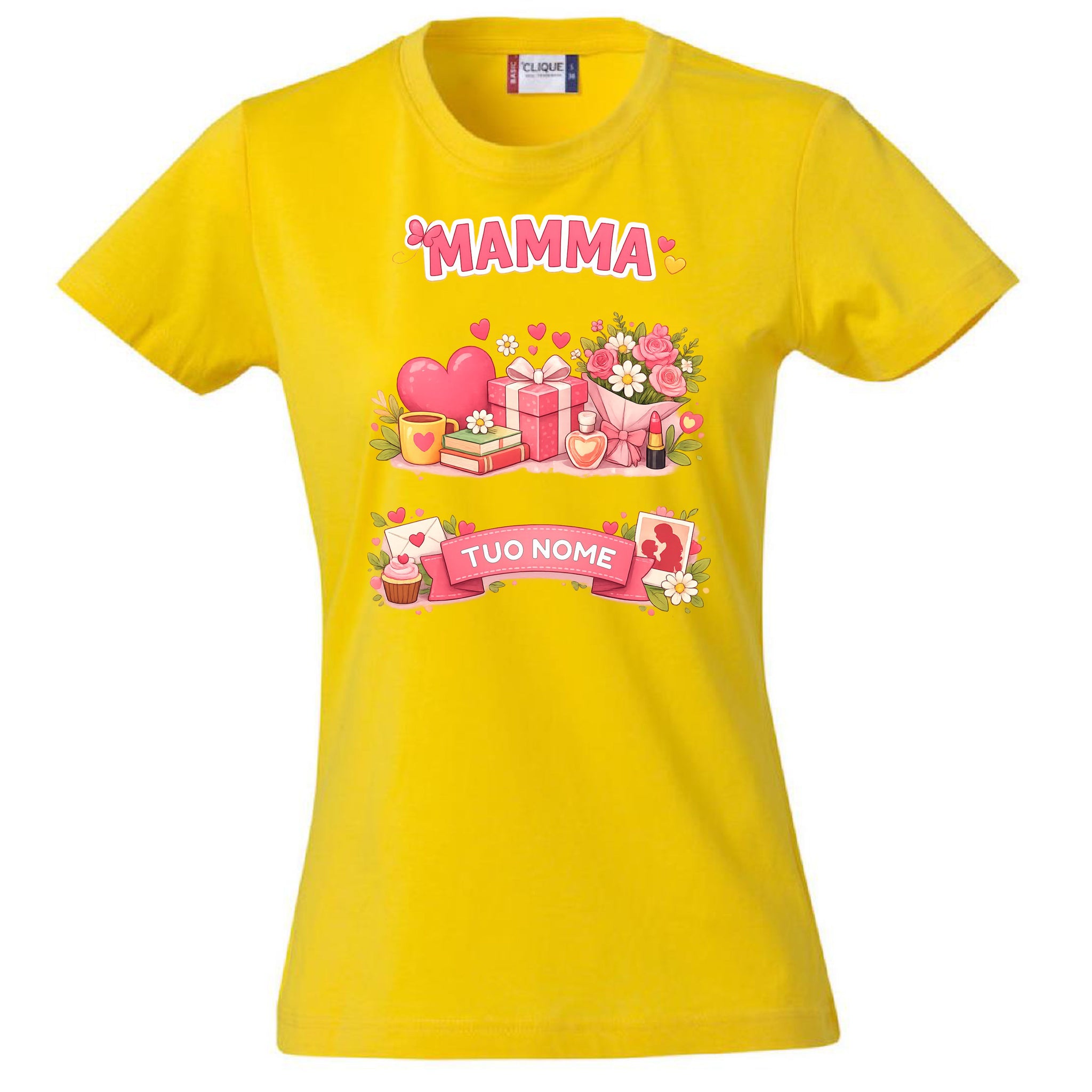 T-Shirt Donna Festa Della Mamma ,  Personalizzabile – Idea regalo – PS 28870-031