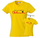 T-Shirt Donna Laurea "Chiamatemi Dottoressa" Personalizzabile – Idea regalo – PS 28870-030