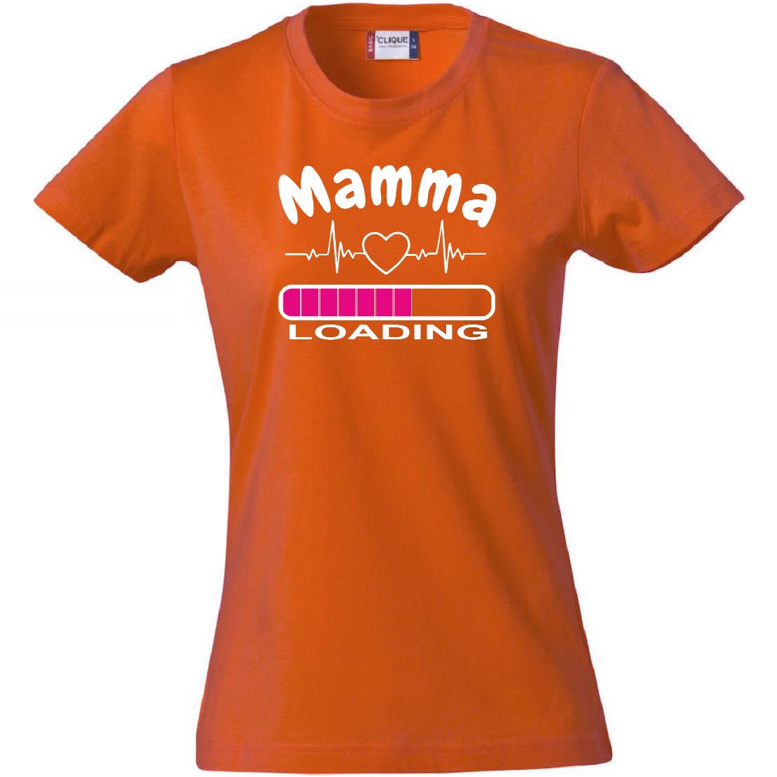 T-Shirt Personalizzabile Donna “Mamma loading...” – Festa della mamma – PS 28870-018