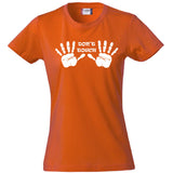T-Shirt Donna “Don’t Touch” Maglietta Aderente Maniche Corte – PS 28870-008