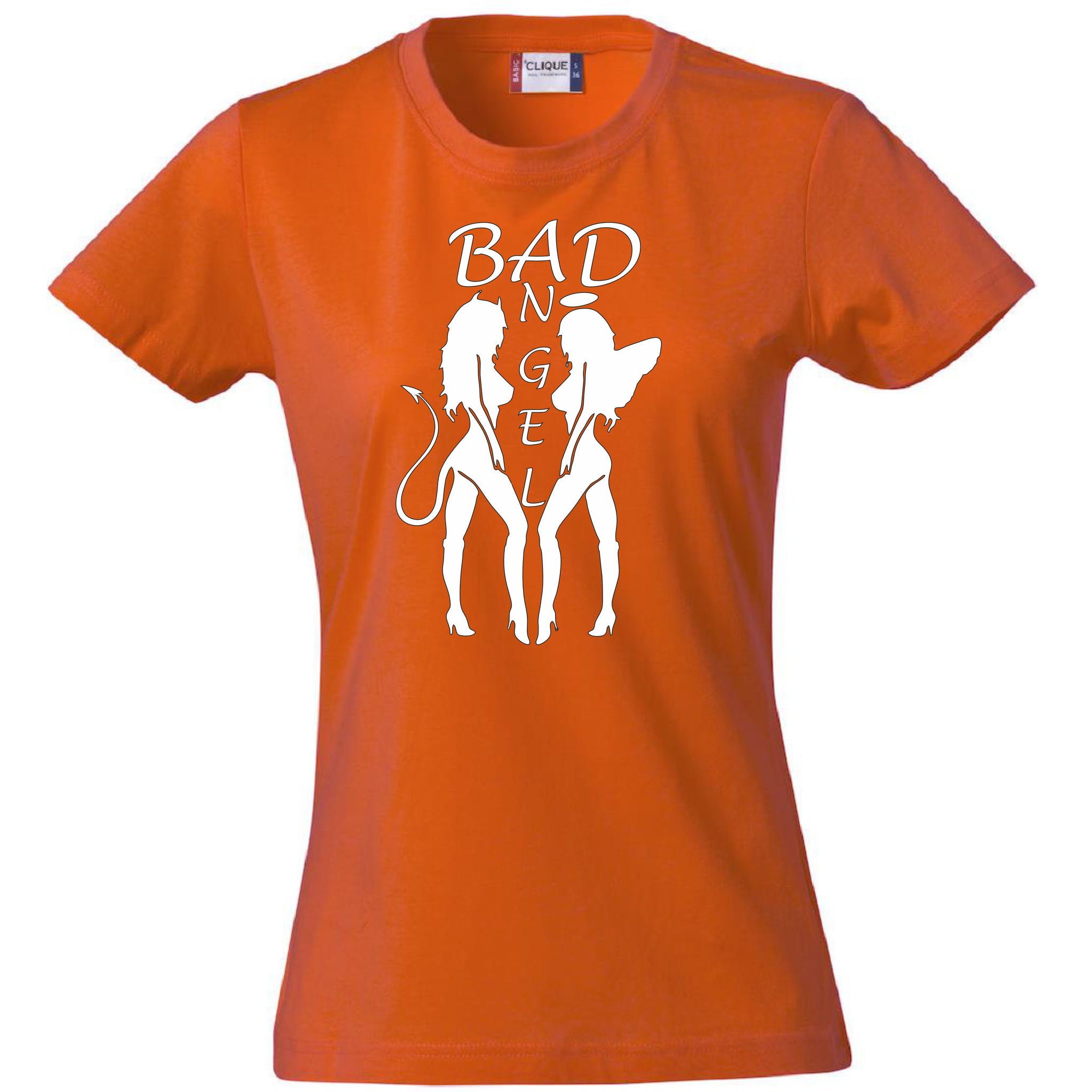 T-Shirt Donna “Bad Angel” Maglietta Manica Corta – PS 28870-006-BS