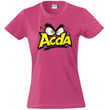 T-Shirt Donna ACDA Acida – Idea regalo – Personalizzabile Con Nom e Sulla Schiena PS 28870-033