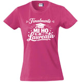 T-Shirt Donna Laurea "Mi ho Laureata" Personalizzabile – Idea regalo – PS 28870-029