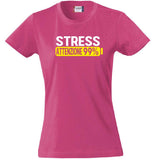 T-Shirt Donna Stress Attenzione 99%  – Idea Regalo per Mamma, Zia, Nonna o Amica – PS 28870-002