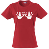 T-Shirt Donna “Don’t Touch” Maglietta Aderente Maniche Corte – PS 28870-008