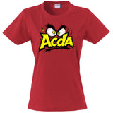 T-Shirt Donna ACDA Acida – Idea regalo – Personalizzabile Con Nom e Sulla Schiena PS 28870-033
