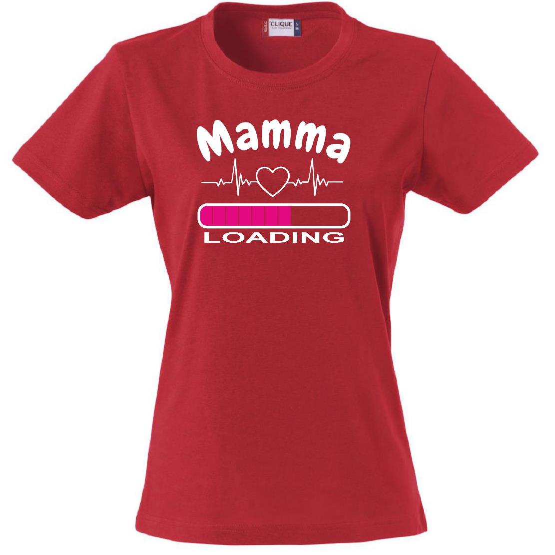 T-Shirt Personalizzabile Donna “Mamma loading...” – Festa della mamma – PS 28870-018