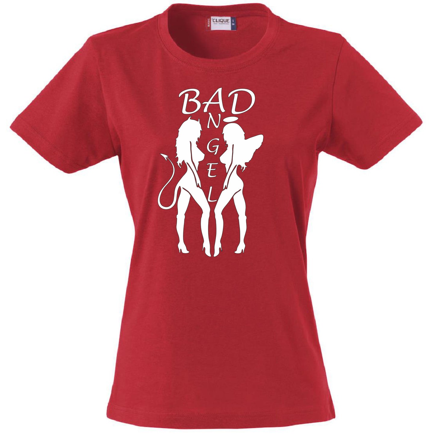T-Shirt Donna “Bad Angel” Maglietta Manica Corta – PS 28870-006-BS