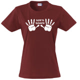 T-Shirt Donna “Don’t Touch” Maglietta Aderente Maniche Corte – PS 28870-008