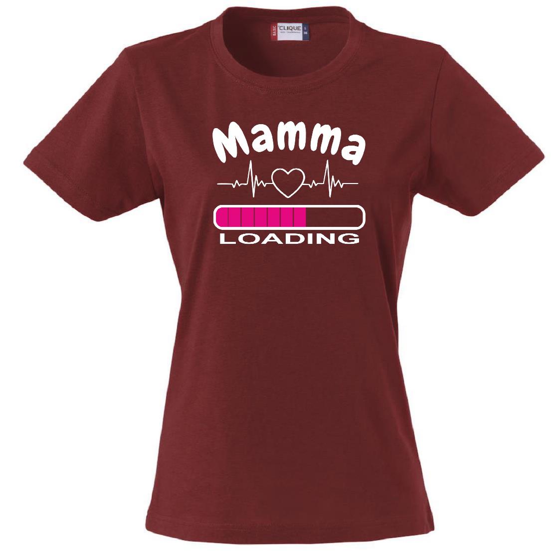T-Shirt Personalizzabile Donna “Mamma loading...” – Festa della mamma – PS 28870-018