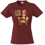 T-Shirt Donna Odio Tutti – Idea regalo – Personalizzabile Con Nom e Sulla Schiena PS 28870-034