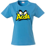 T-Shirt Donna ACDA Acida – Idea regalo – Personalizzabile Con Nom e Sulla Schiena PS 28870-033