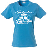 T-Shirt Donna Laurea "Mi ho Laureata" Personalizzabile – Idea regalo – PS 28870-029