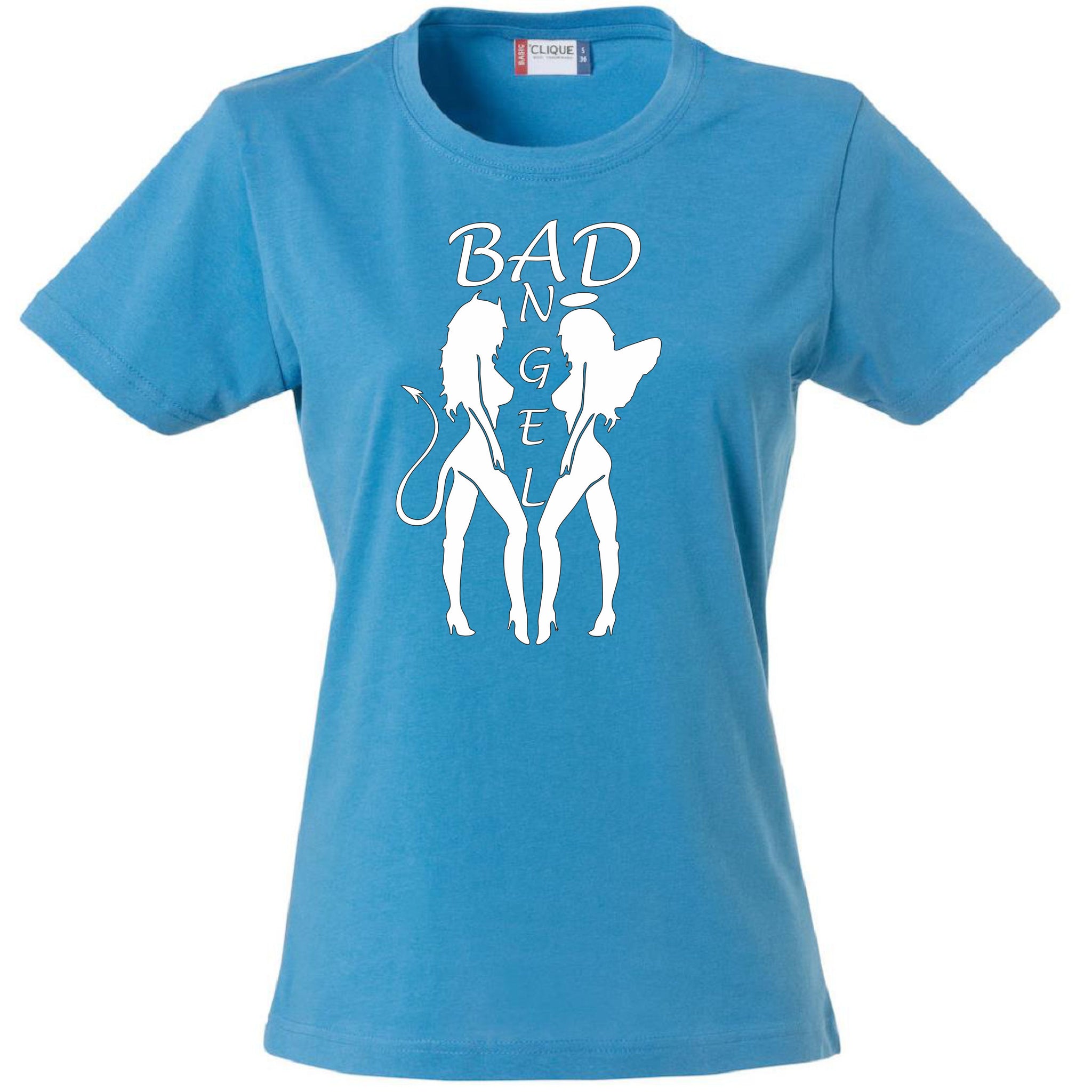 T-Shirt Donna “Bad Angel” Maglietta Manica Corta – PS 28870-006-BS