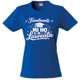 T-Shirt Donna Laurea "Mi ho Laureata" Personalizzabile – Idea regalo – PS 28870-029