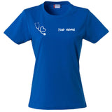 T-Shirt Lavoro Infermiera / Dottoressa / OSS con Stetoscopio a Cuore – PS 28870-026
