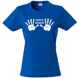 T-Shirt Donna “Don’t Touch” Maglietta Aderente Maniche Corte – PS 28870-008