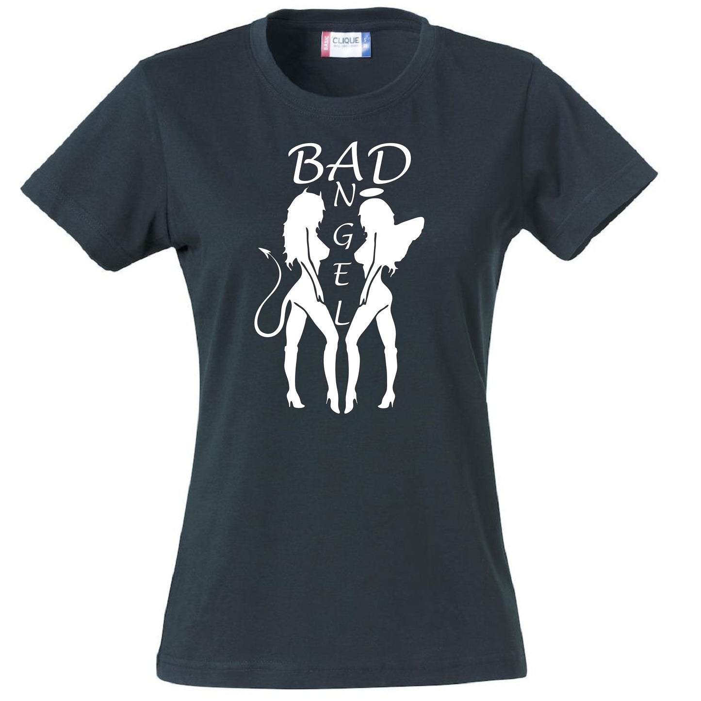 T-Shirt Donna “Bad Angel” Maglietta Manica Corta – PS 28870-006-BS
