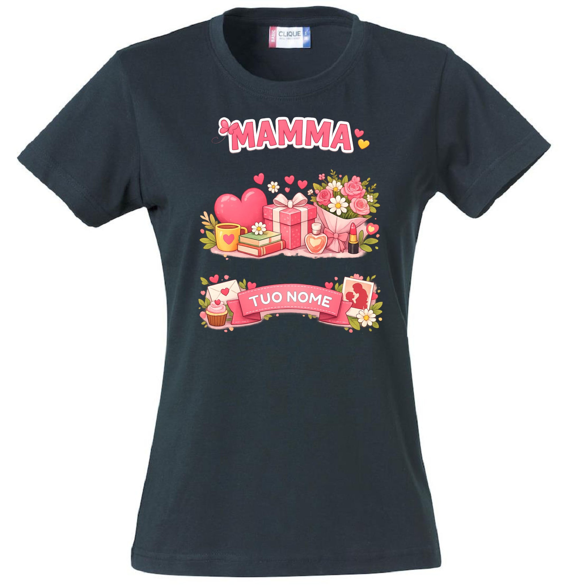 T-Shirt Donna Festa Della Mamma ,  Personalizzabile – Idea regalo – PS 28870-031