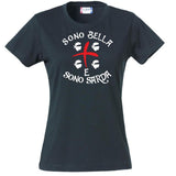 T-Shirt Donna “Sono Bella e Sono Sarda” – Maglietta Manica Corta – PS 28870-020