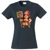 T-Shirt Donna Odio Tutti – Idea regalo – Personalizzabile Con Nom e Sulla Schiena PS 28870-034