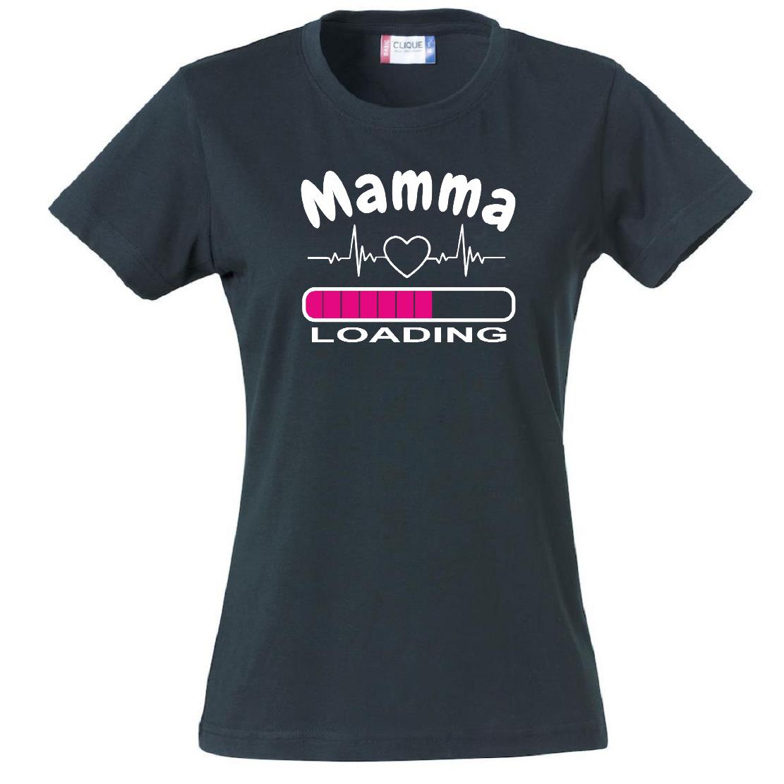 T-Shirt Personalizzabile Donna “Mamma loading...” – Festa della mamma – PS 28870-018