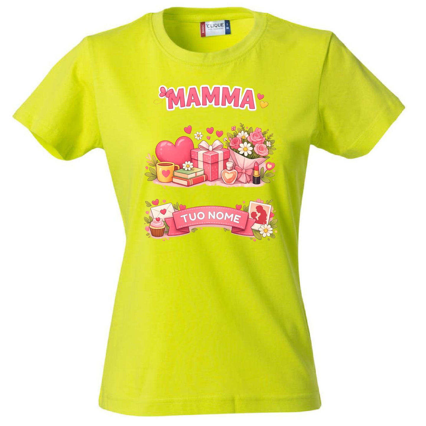 T-Shirt Donna Festa Della Mamma ,  Personalizzabile – Idea regalo – PS 28870-031