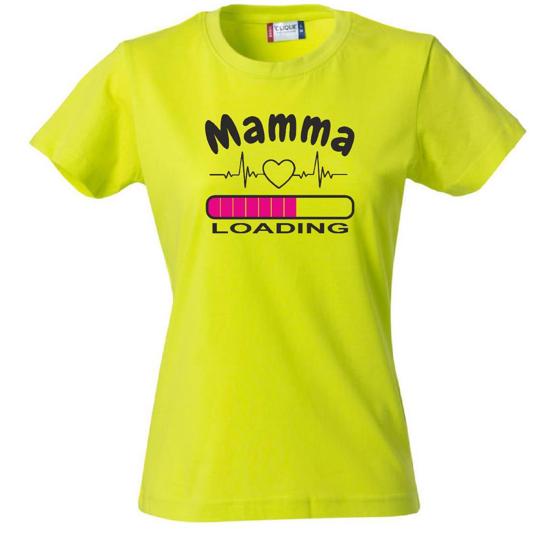 T-Shirt Personalizzabile Donna “Mamma loading...” – Festa della mamma – PS 28870-018