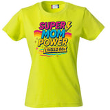 T-Shirt Donna Super Mom Power Anni 80– Idea Regalo Festa della Mamma – PS 28870-027