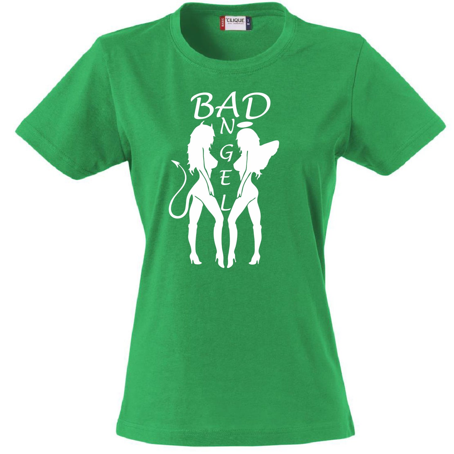 T-Shirt Donna “Bad Angel” Maglietta Manica Corta – PS 28870-006-BS
