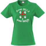 T-Shirt Donna “Sono Bella e Sono Sarda” – Maglietta Manica Corta – PS 28870-020