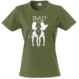 T-Shirt Donna “Bad Angel” Maglietta Manica Corta – PS 28870-006-BS