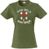 T-Shirt Donna “Sono Bella e Sono Sarda” – Maglietta Manica Corta – PS 28870-020