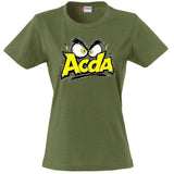 T-Shirt Donna ACDA Acida – Idea regalo – Personalizzabile Con Nom e Sulla Schiena PS 28870-033