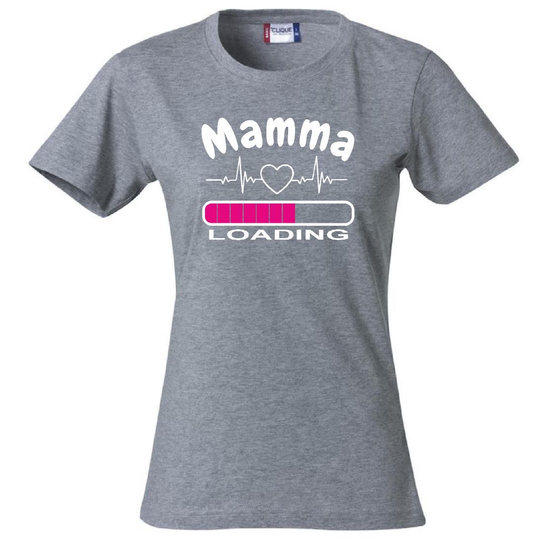 T-Shirt Personalizzabile Donna “Mamma loading...” – Festa della mamma – PS 28870-018