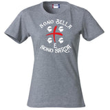 T-Shirt Donna “Sono Bella e Sono Sarda” – Maglietta Manica Corta – PS 28870-020