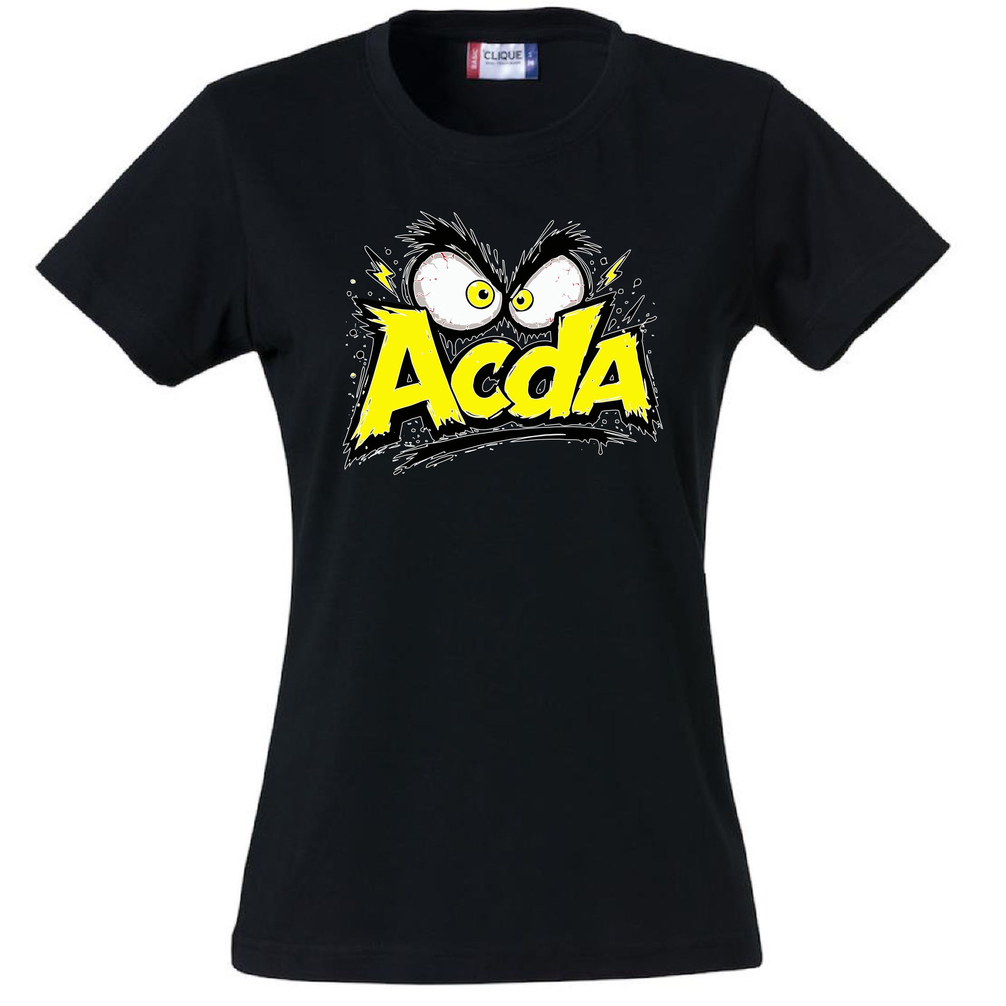 T-Shirt Donna ACDA Acida – Idea regalo – Personalizzabile Con Nom e Sulla Schiena PS 28870-033