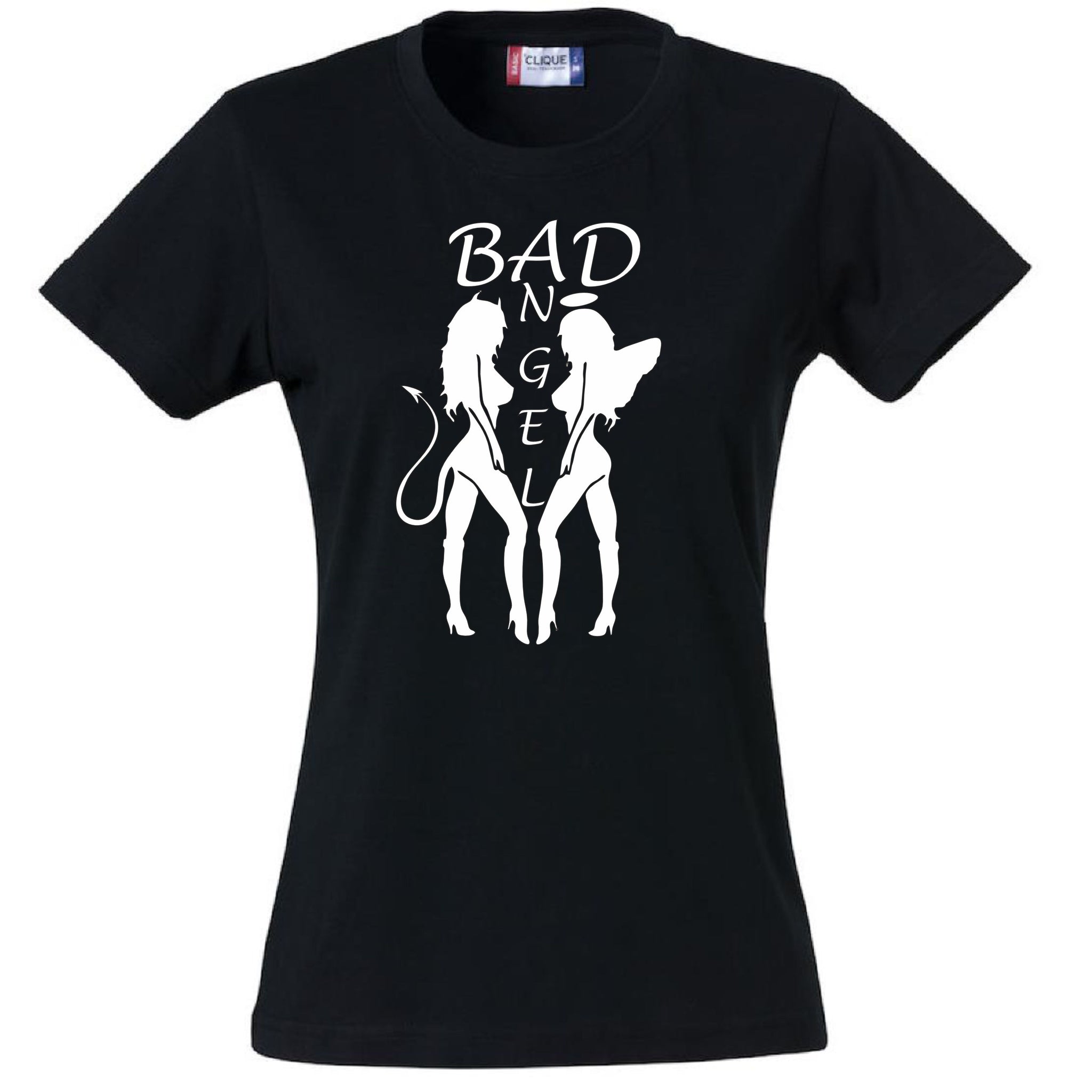 T-Shirt Donna “Bad Angel” Maglietta Manica Corta – PS 28870-006-BS