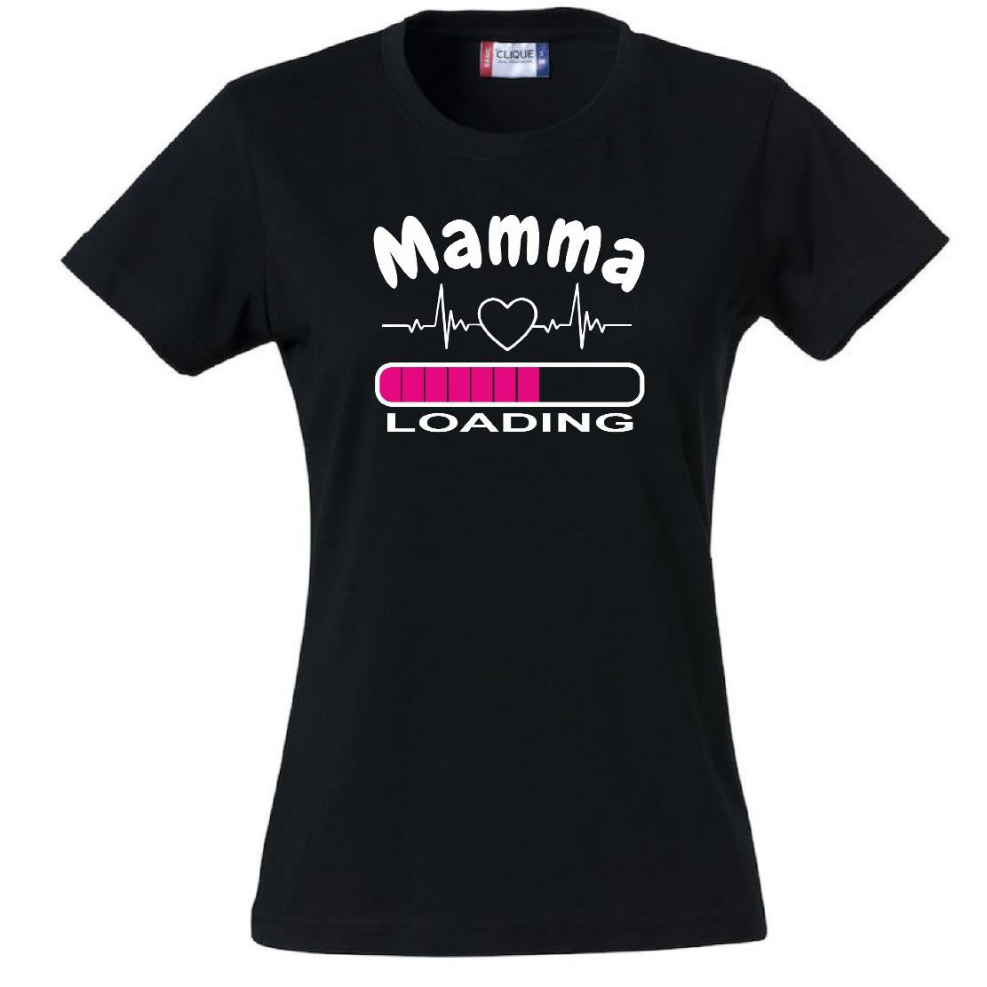 T-Shirt Personalizzabile Donna “Mamma loading...” – Festa della mamma – PS 28870-018