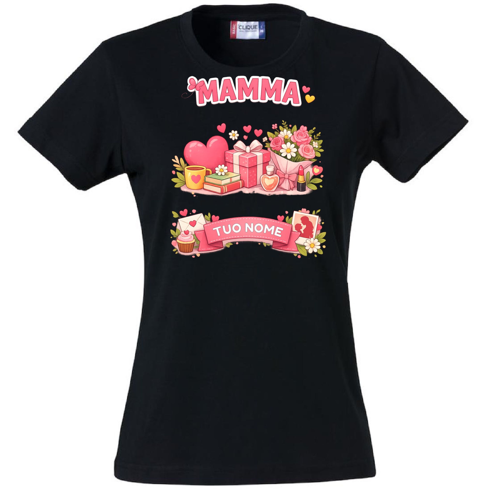 T-Shirt Donna Festa Della Mamma ,  Personalizzabile – Idea regalo – PS 28870-031