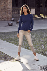 T-shirt Basic-T L/S Ladies – Manica Lunga Donna PS 35038 PRS