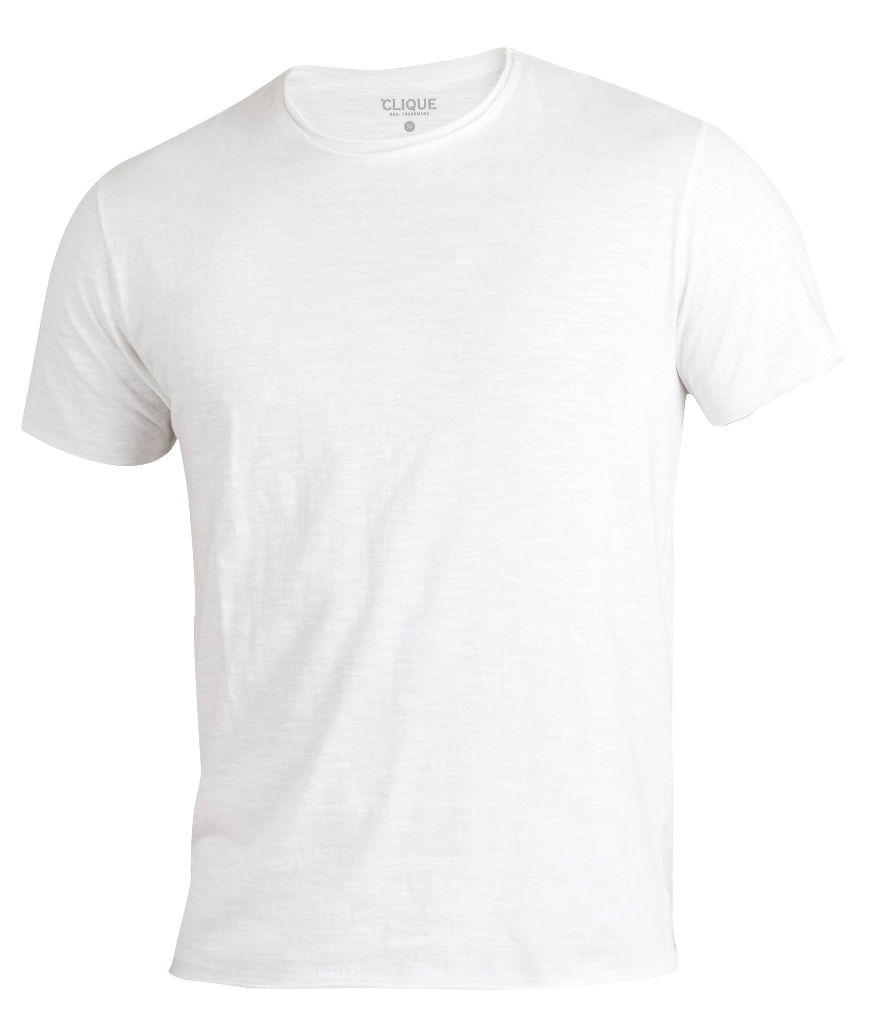 T-Shirt Uomo Derby-T in Cotone Fiammato – Collo e Maniche Taglio Vivo – PS 36977