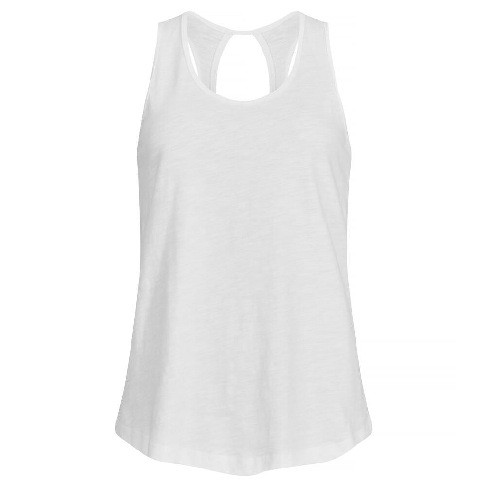 Canotta Donna in Jersey Fiammato Slub Tanktop Lady Personalizzabile PS 37013