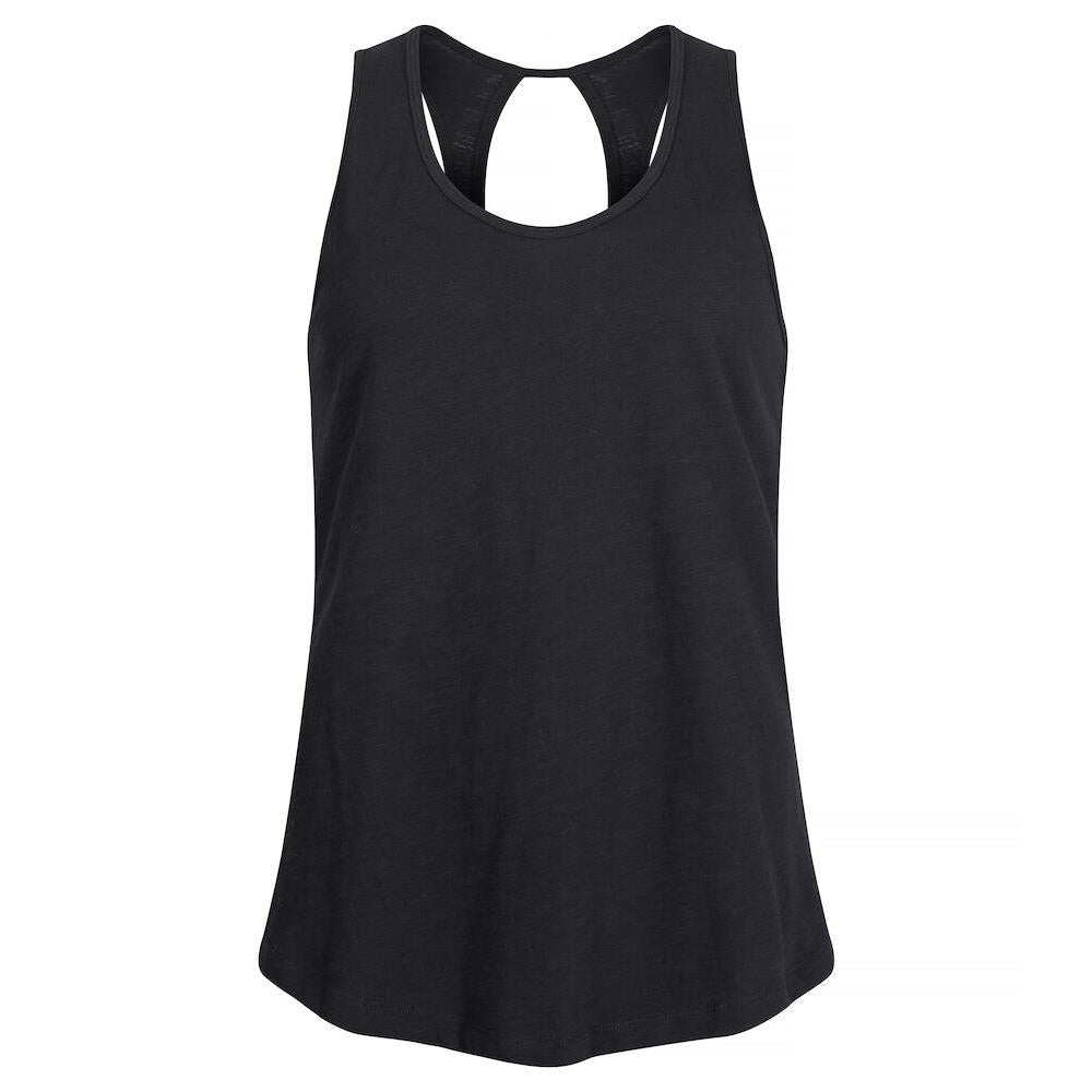 Canotta Donna in Jersey Fiammato Slub Tanktop Lady Personalizzabile PS 37013