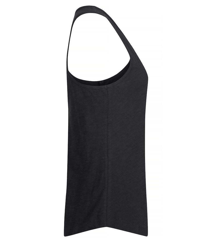 Canotta Donna in Jersey Fiammato Slub Tanktop Lady Personalizzabile PS 37013