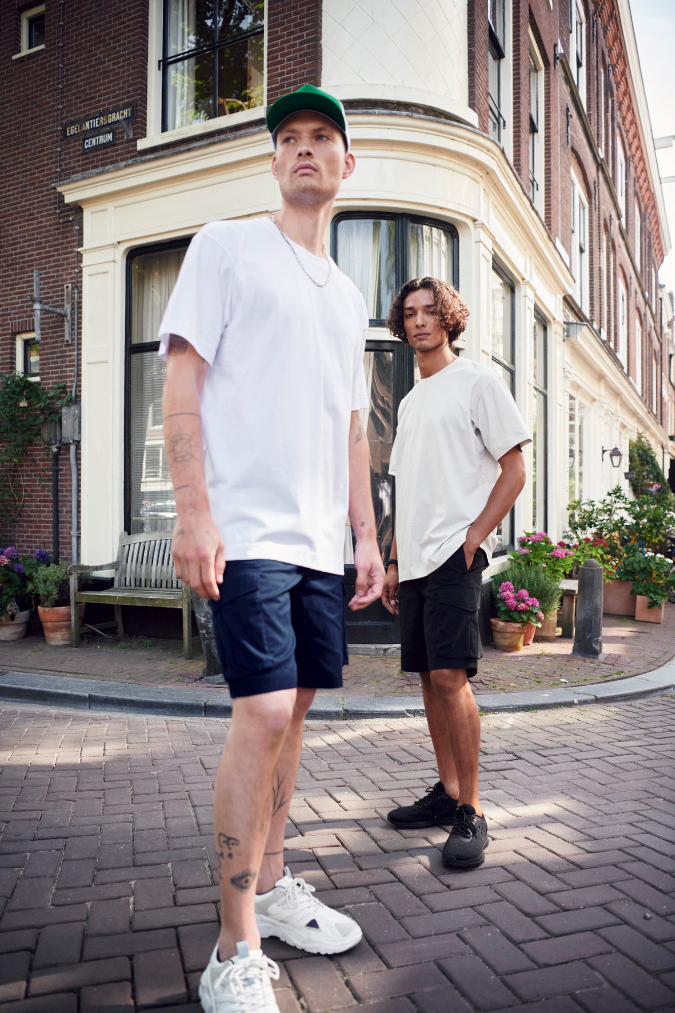 Bermuda Cargo Shorts Unisex in Cotone Organico – PS 29997