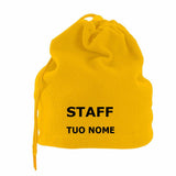 Fascia ScaldaCollo In Polar Trasformabile In Cappello Con Cordino Personalizzata Con Ricamo PS 40311